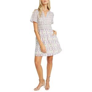 Caballero Collection Womens  Ada Silk-Blend Dress